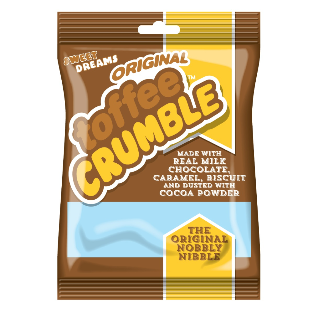 Sweet Dreams Original Toffee Crumble Bags 175g - 12 x 175g Bags