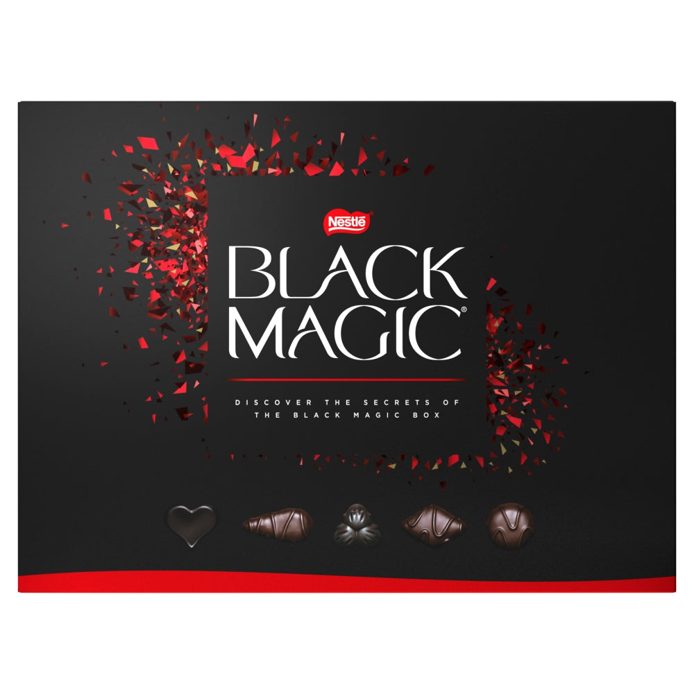 Black Magic Dark Chocolate Box 348g - 1 x 348g Box