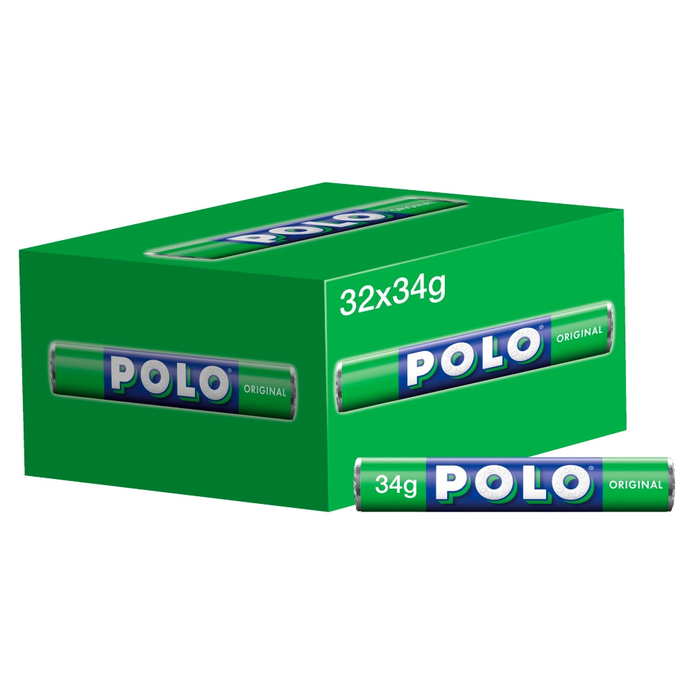 Polo Original Mint Tube 34g - 32 x 34g Rolls