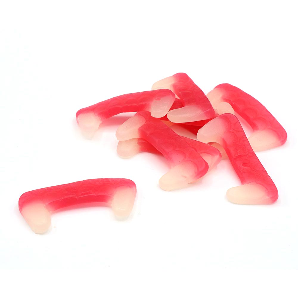 Kingsway Vegan Dracula Teeth 3kg - 1 x 3kg Bag