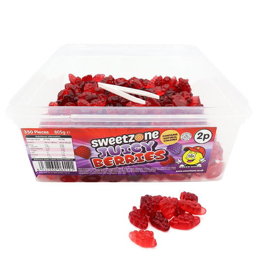 Sweetzone Juicy Berries 2p Tub 805g - 1 x 805g Tub