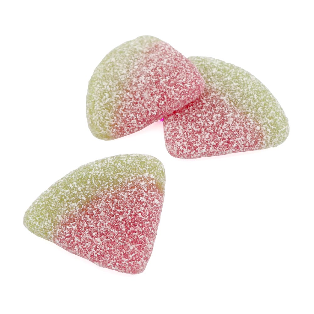 Kingsway Vegan Sour Melon Slices 3kg - 1 x 3kg Bag
