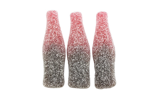 Kingsway Jumbo Fizzy Cherry Cola Bottles 3kg - 1 x 3kg Bag