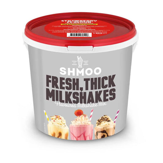 Shmoo Strawberry Milkshake Mix 1. 8kg - 1 x 1. 8kg Tub