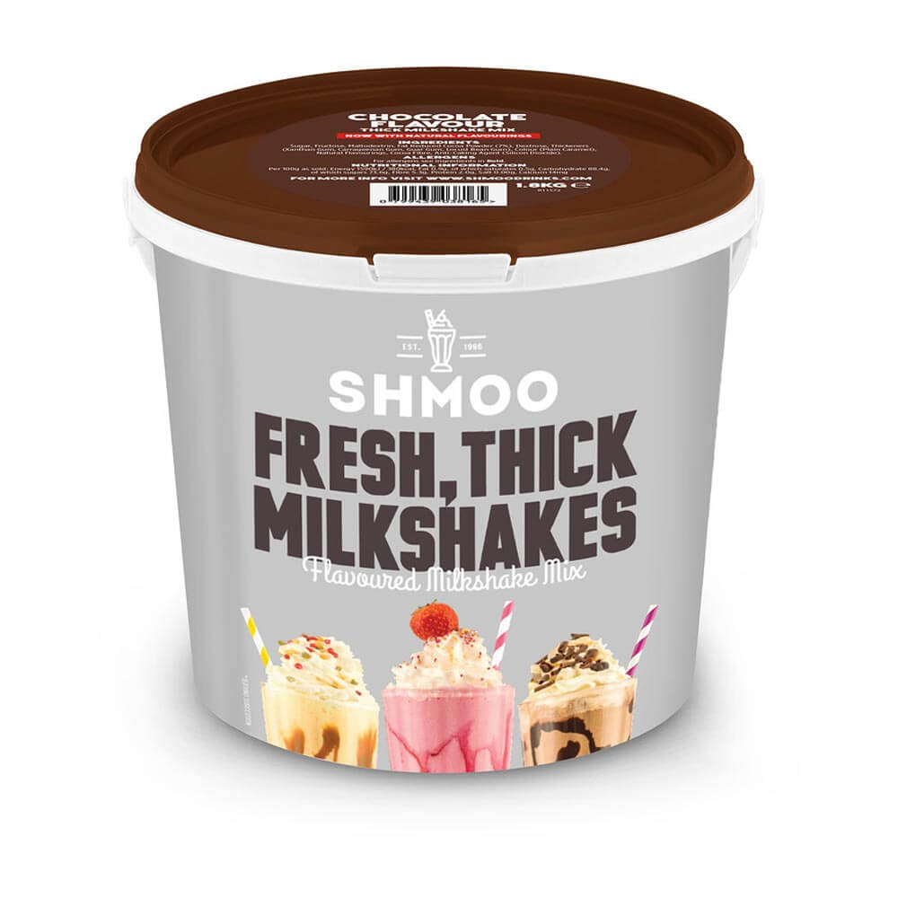 Shmoo Chocolate Milkshake Mix 1. 8kg - 1 x 1. 8kg Tub