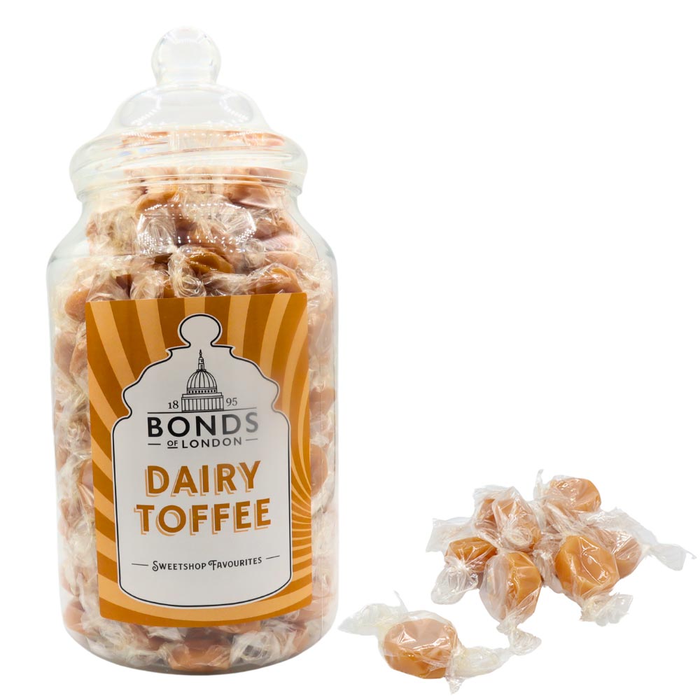 Bonds Dairy Toffee Jar 1. 7kg - 1 x 1. 7kg