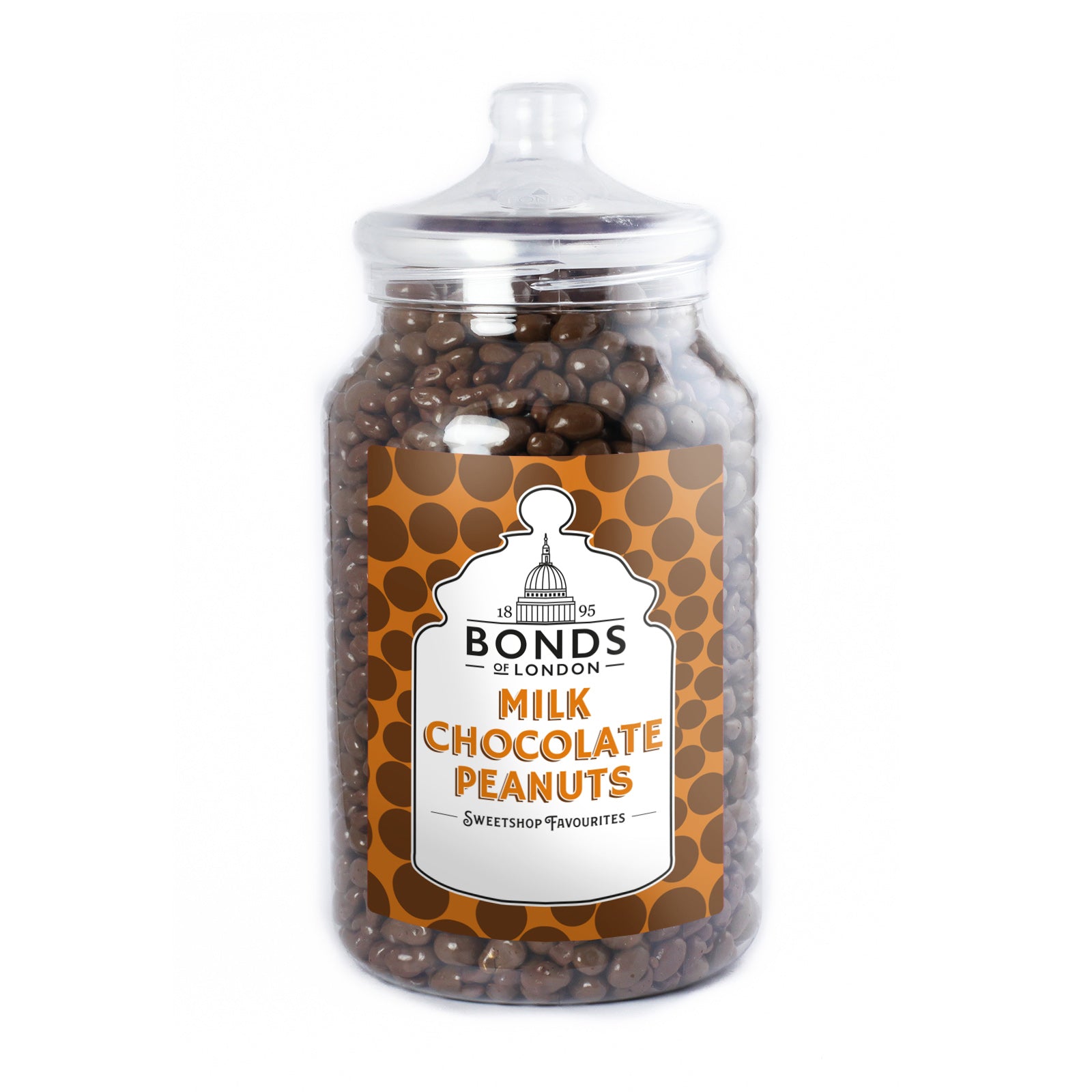Bonds Chocolate Peanuts Jar 2. 1kg - 1 x 2. 1kg Jar