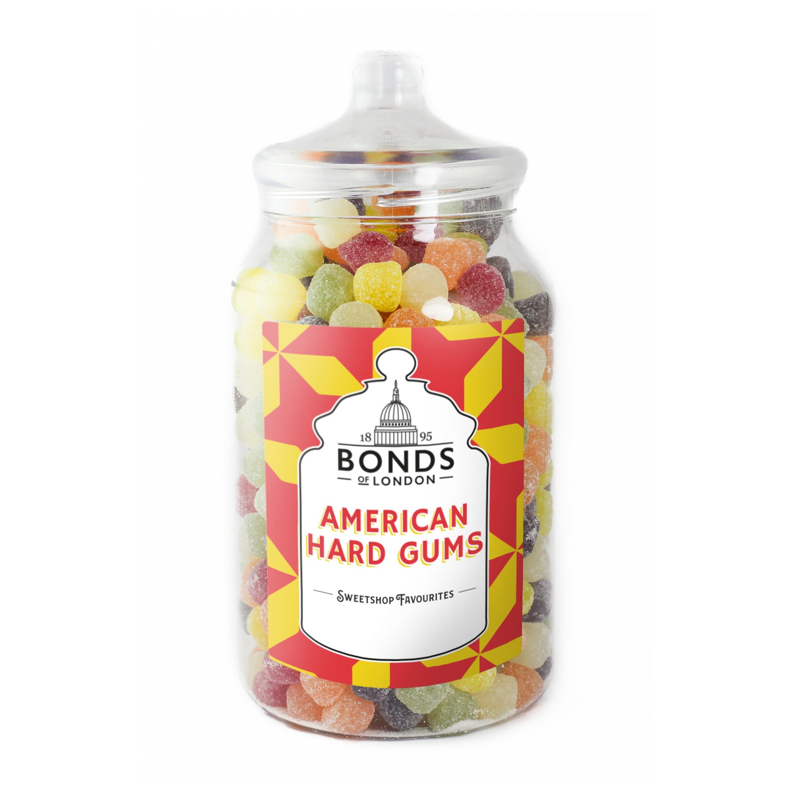 Bonds American Hard Gums Jar 2. 5kg - 1 x 2. 5kg Jar