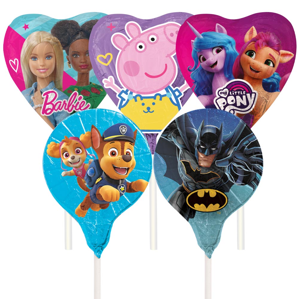Kinnerton Milk Chocolate Lollipops 22g - 27 x 22g Lollipops
