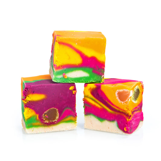 The Fudge Factory Jelly Beans Fruit Blast Fudge 2kg - 1 x 2kg Tub