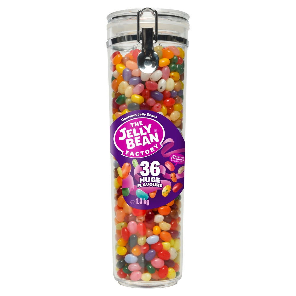The Jelly Bean Factory Gourmet Jelly Beans Jar 1. 3kg - 1 x 1. 3kg Jar