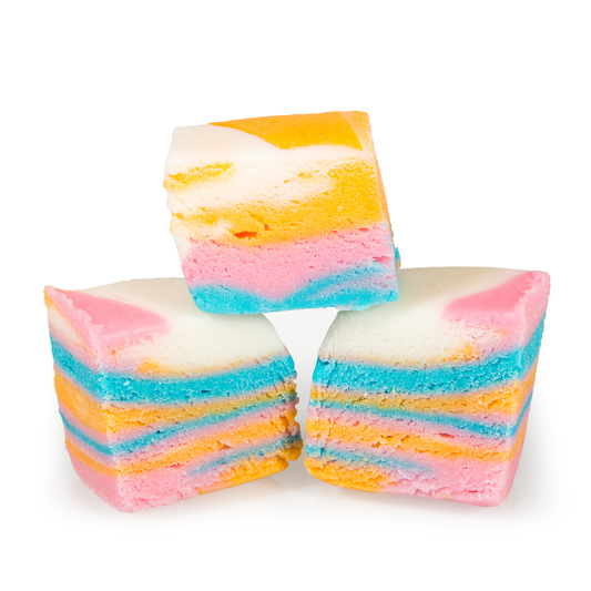 The Fudge Factory Bubblegum Nougat 2kg - 1 x 2kg Tub
