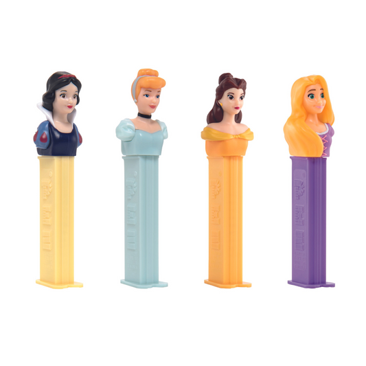 PEZ Disney Princess 1+2 Impulse Packs - 12 x 17g Packs