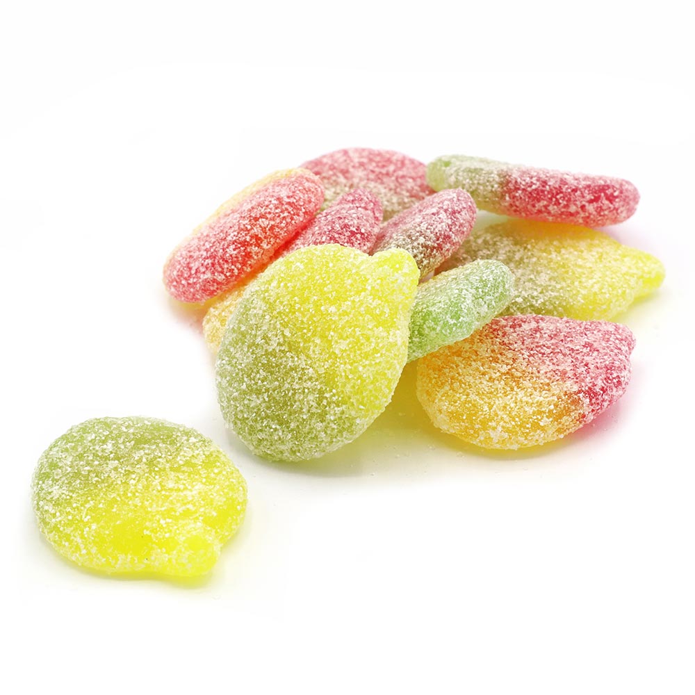 Kingsway Vegan Fizzy Sour Apples 3kg - 1 x 3kg Bag