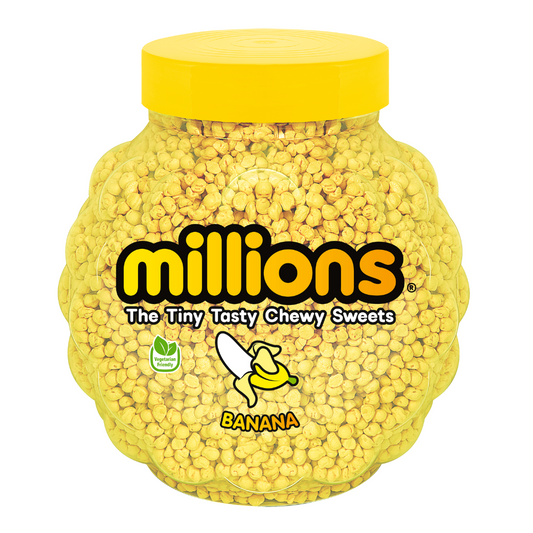 Millions Banana Flavour Jar 2. 27kg - 1 x 2. 27kg Jar
