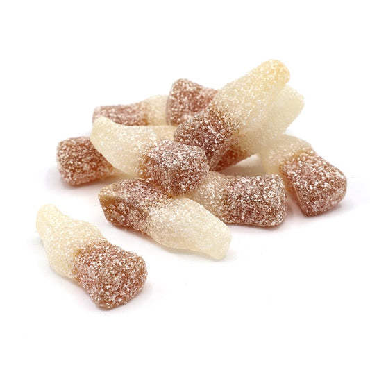 Kingsway Vegan Fizzy Cola Bottles 3kg - 1 x 3kg Bag