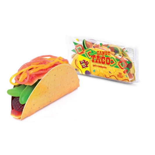 Look-O-Look Candy Taco 115g - 1 x 115g Pack