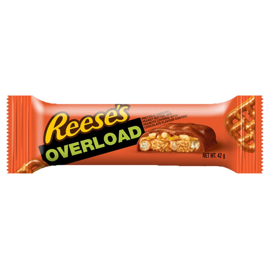 Reese's Overload Chocolate Bar 42g - 18 x 42g Bars