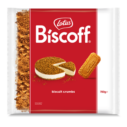 Lotus Biscoff Crumbs 750g - 1 x 750g Bag