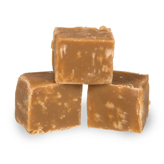 The Fudge Factory Dairy Free Salted Caramel Fudge 2kg - 1 x 2kg Tub