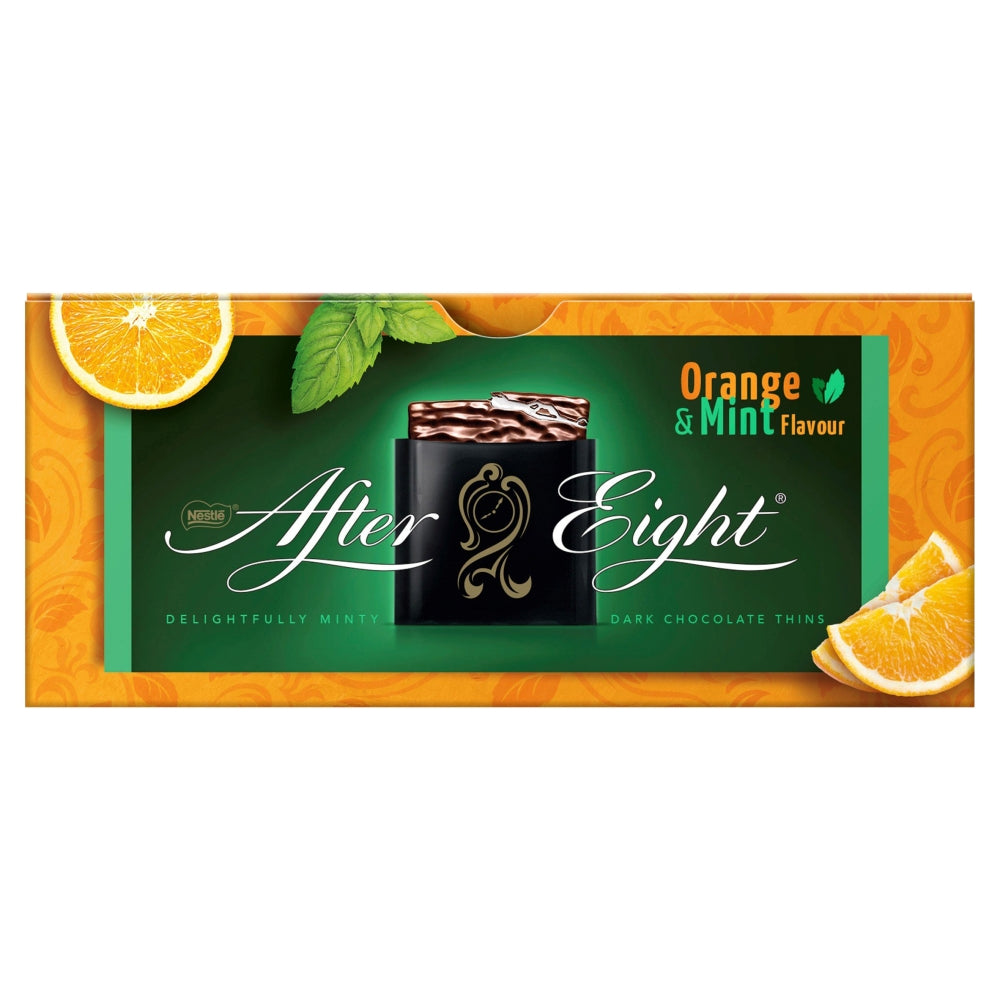 After Eight Orange & Mint Dark Chocolate Box 200g - 1 x 200g Box