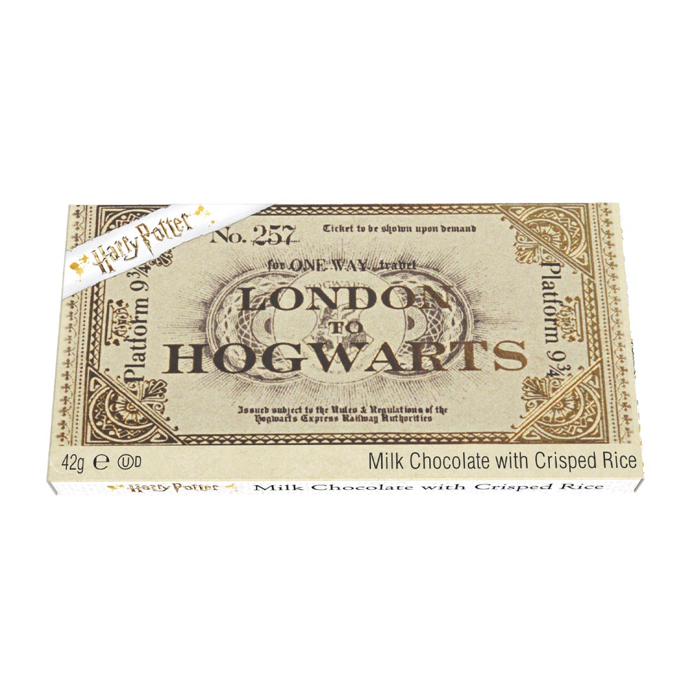 Harry Potter Platform 9¾ Milk Chocolate Train Ticket 42g - 24 x 42g Packs
