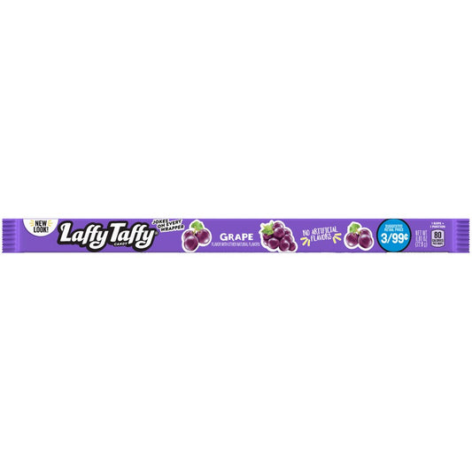 Laffy Taffy Grape Rope 22. 9g - 24 x 22. 9g Sticks