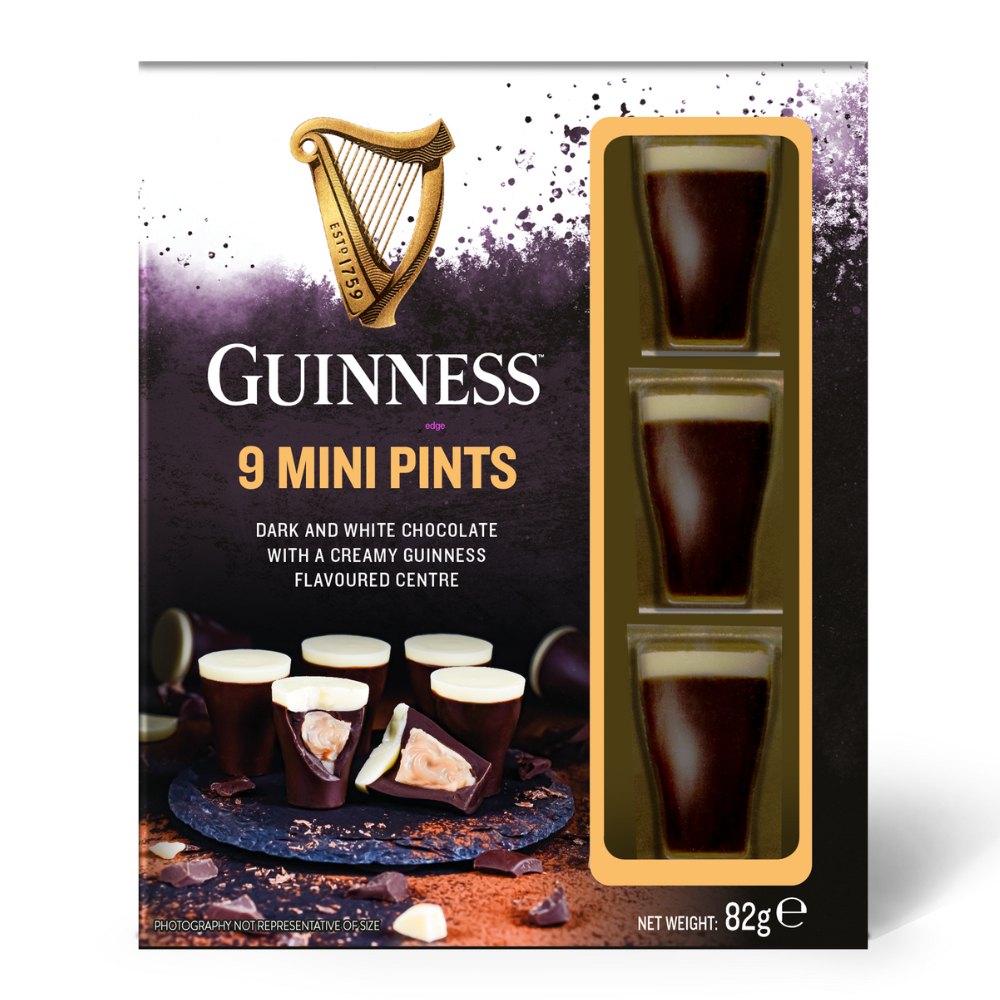 Guinness Chocolate Mini Pints Box 82g - 1 x 82g Box