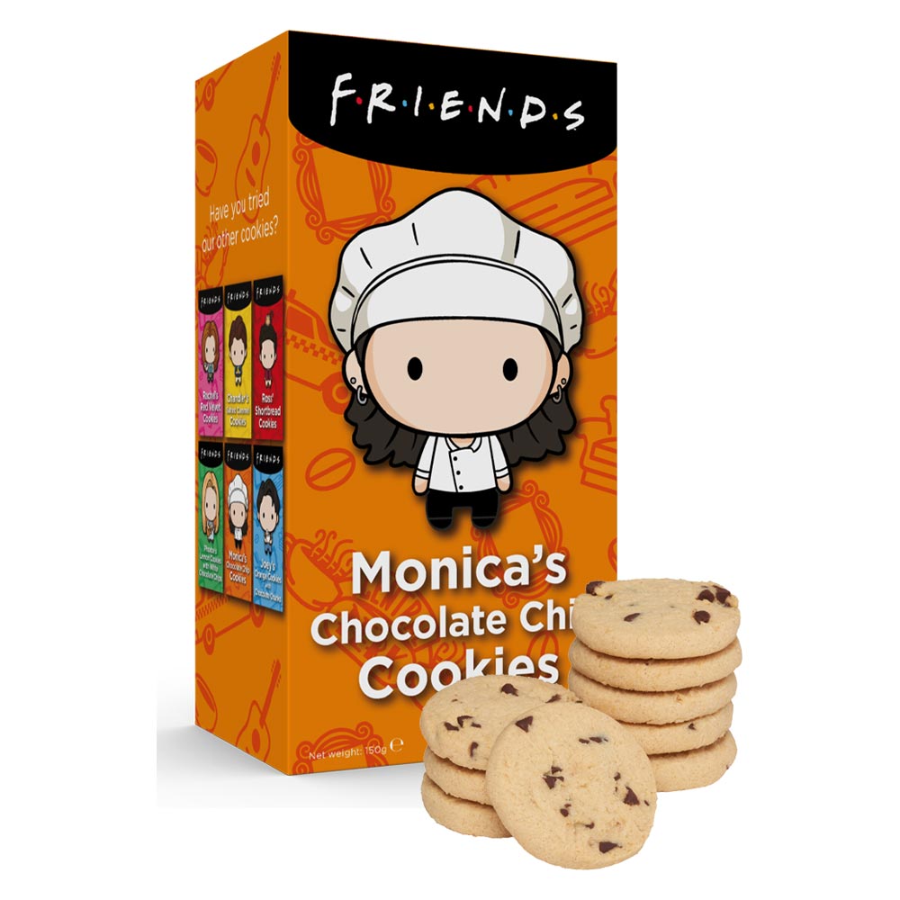 Friends Monica's Chocolate Chip Cookies 150g - 1 x 150g Box
