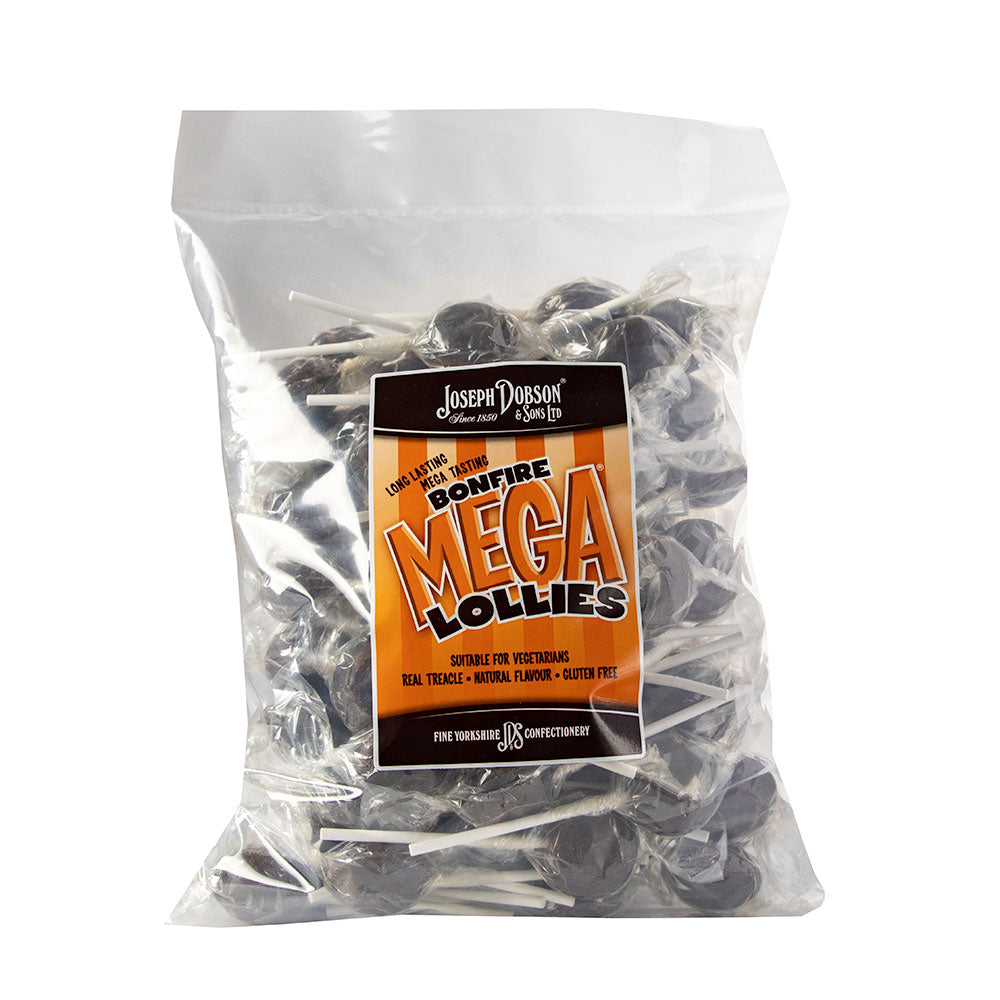 Dobsons Wrapped Bonfire Mega Lollies 1. 9kg - 1 x 1. 9kg Bag