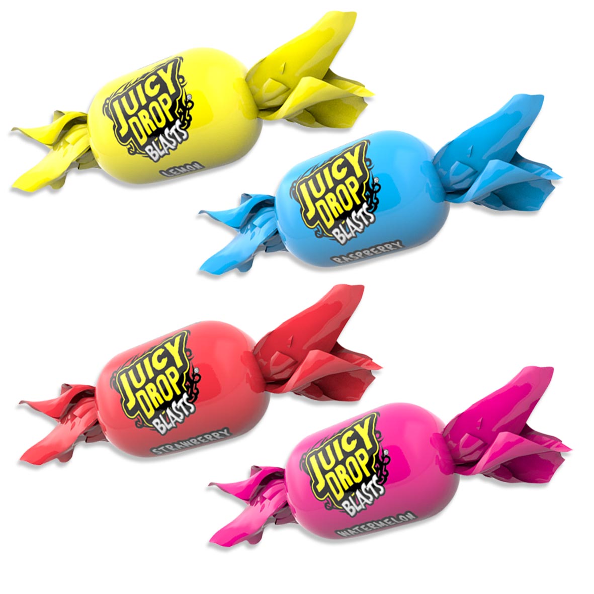 Bazooka Juicy Drop Blasts 1kg - 1 x 1kg Bag
