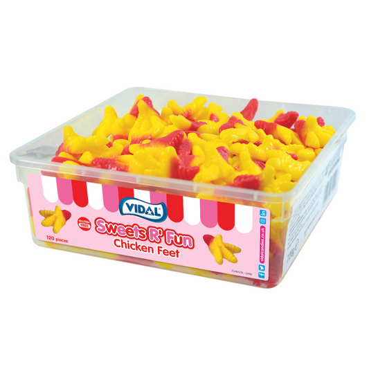 Vidal Chicken Feet 5p Sweet Tub - 1 x 720g