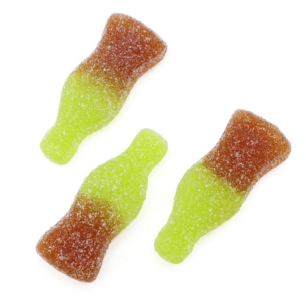 Ravazzi Green Cola Bottles 1kg - 1 x 1kg Bag