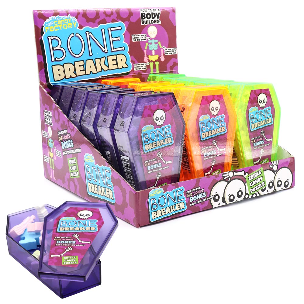 Crazy Candy Factory Bone Breaker 25g - 18 x 25g Packs
