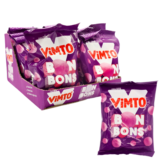Vimto Bon Bons Share Bags 140g - 12 x 140g Bags