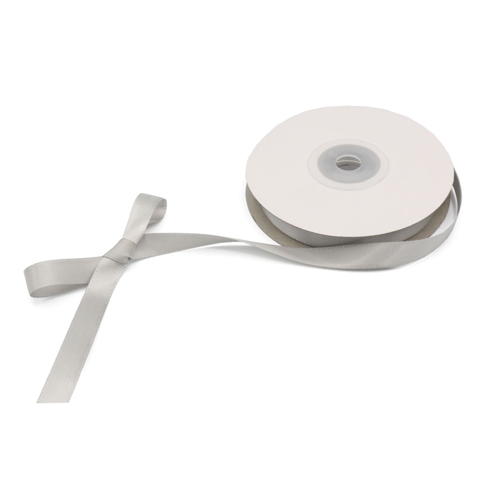 Accessories Light Silver Grosgrain Ribbon Roll 20M - 1 x 20M Roll