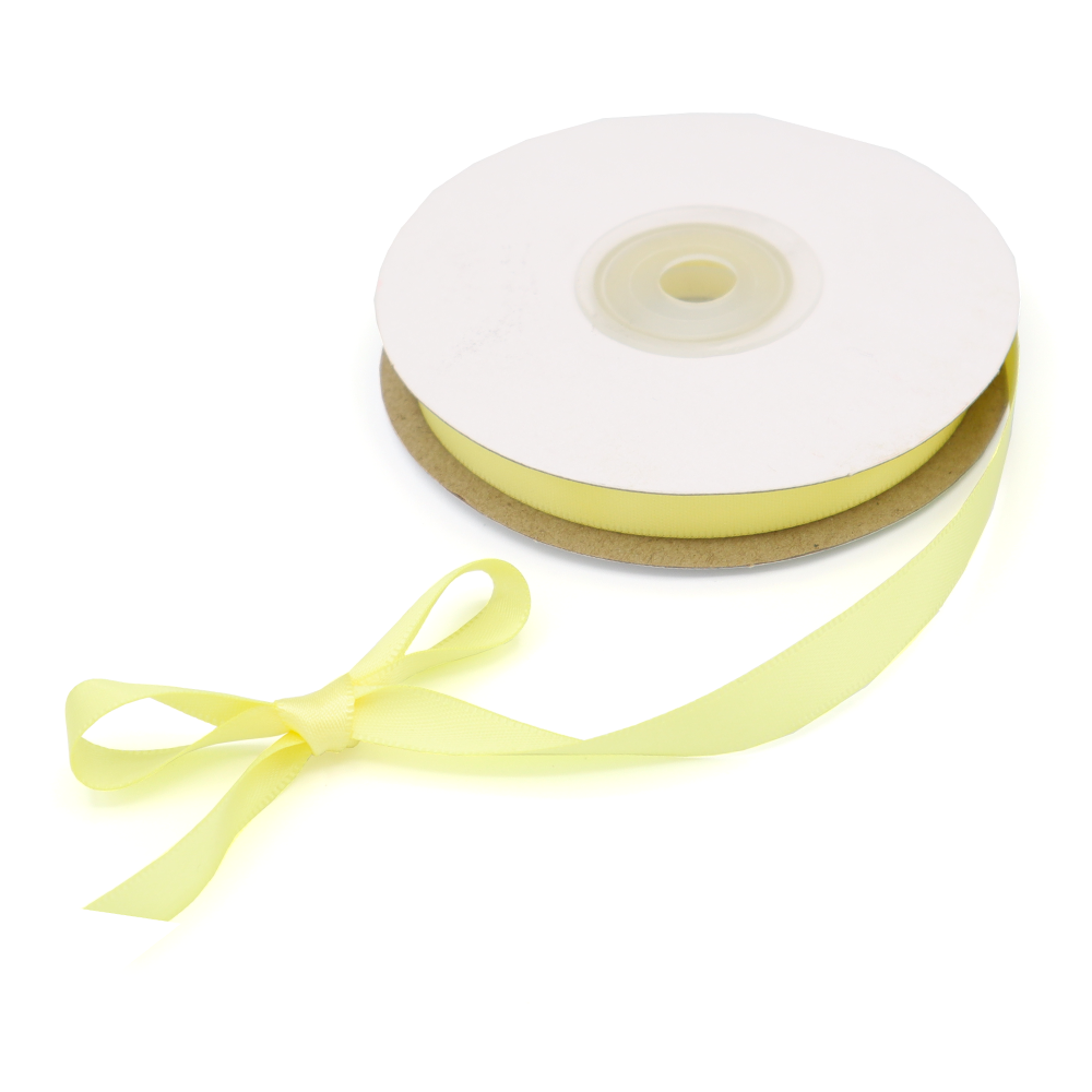 Accessories Baby Maize Yellow Grosgrain Ribbon Roll 20M - 1 x 20M Roll
