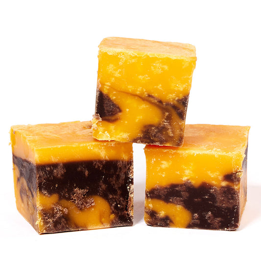 The Fudge Factory Dairy Free Chocolate Orange Fudge 2kg - 1 x 2kg Tub