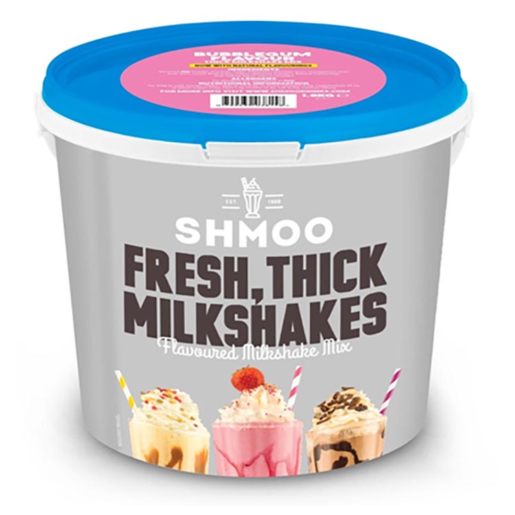Shmoo Bubblegum Milkshake Mix 1. 8kg - 1 x 1. 8kg