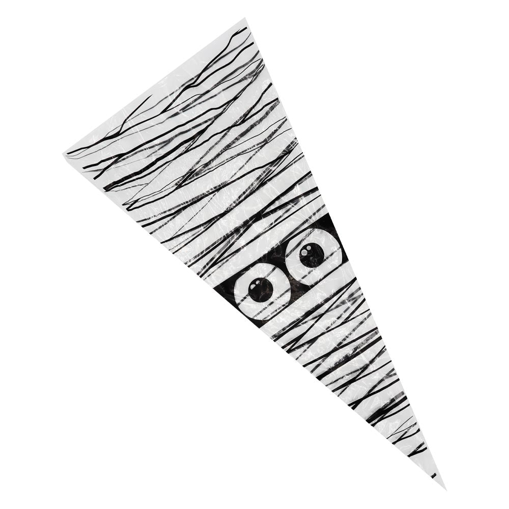 Accessories Halloween Mummy Cone Bags - 250 Bags