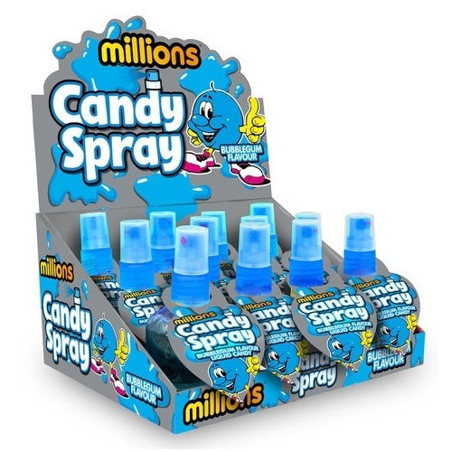 Millions Bubblegum Candy Spray 45ml - 12 x 45ml Sprays