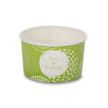 Accessories 1 Scoop Wax Paper Ice Cream Tubs 100ml - 65 x 100ml Tubs