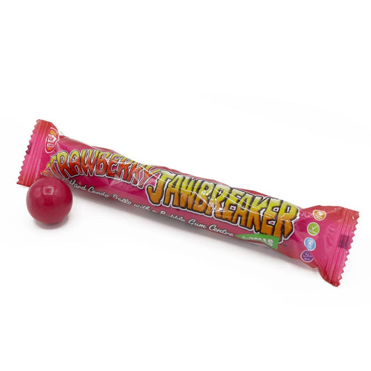 Zed Candy Strawberry Jawbreaker 6 Ball Pack 49. 5g 50p PMP - 24 x 49. 5g Packs