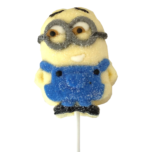 Minions Mallow Lollipops 30g - 18 x 30g Lollipops
