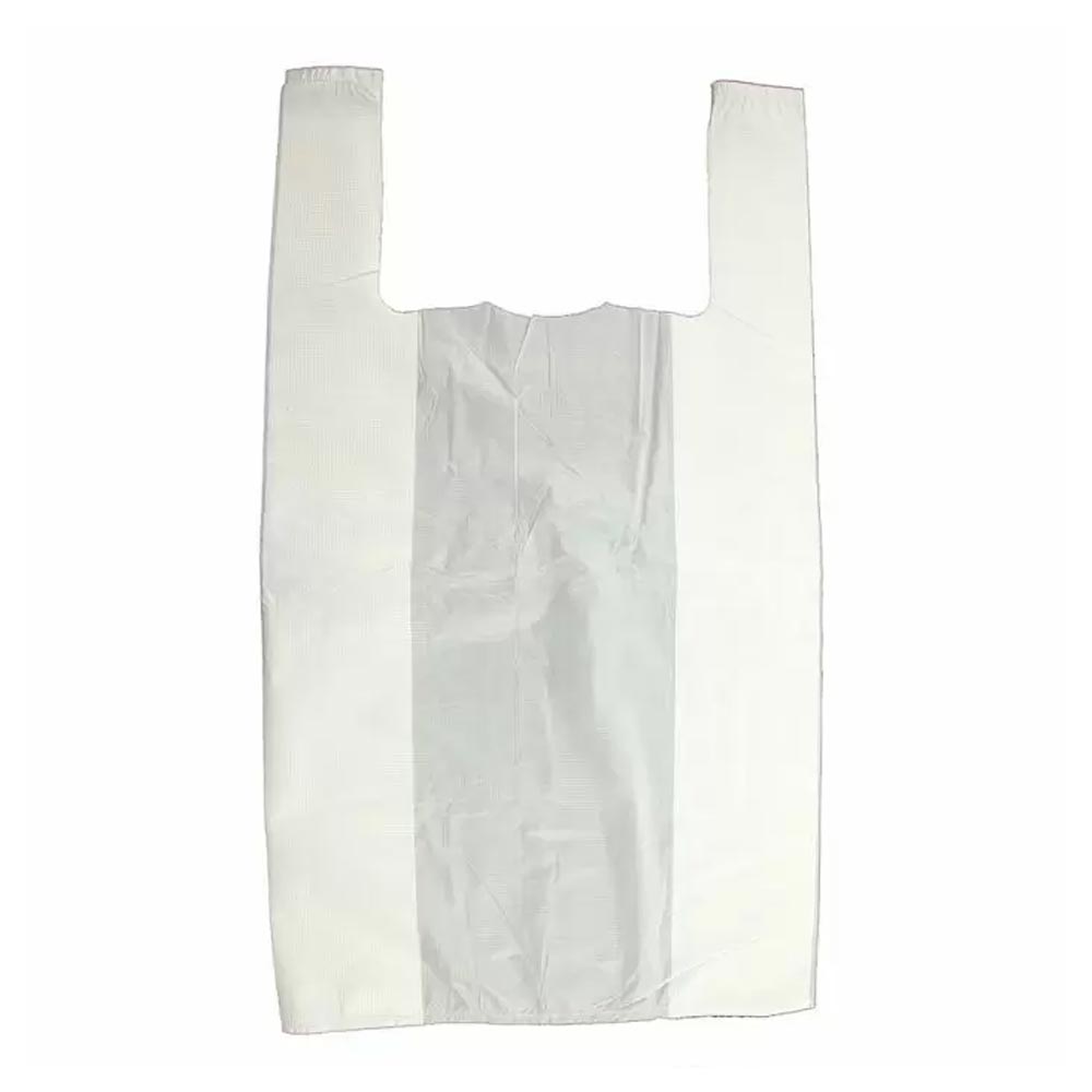 Accessories Jumbo White Vest Carrier Bags - 100 Bags