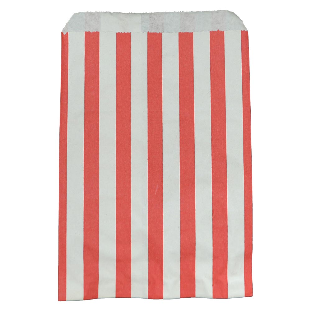 Accessories Red & White Candy Striped Paper Bags - 1000 Bags