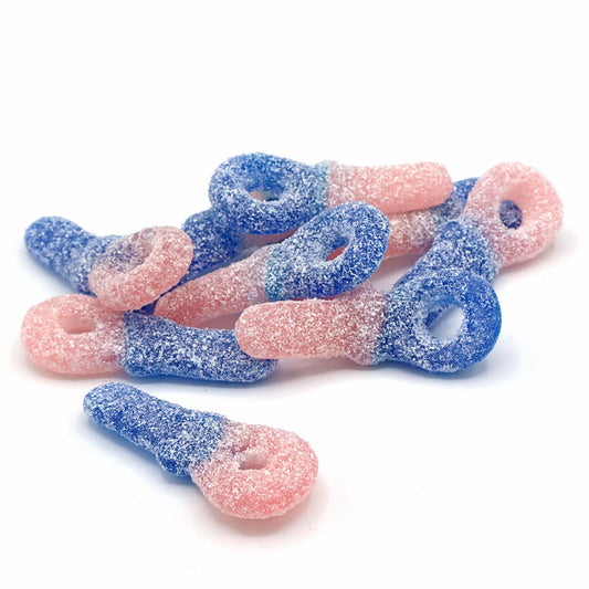 Kingsway Vegan Fizzy Bubblegum Tongue Painting Dummies 3kg - 1 x 3kg Bag