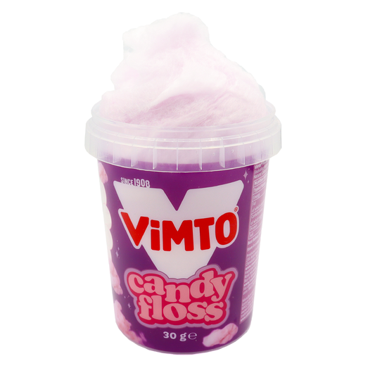 Vimto Candy Floss Tub 30g - 12 x 30g Tubs