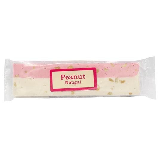 The Real Candy Co. Peanut Nougat Bar 130g - 16 x 130g Bars