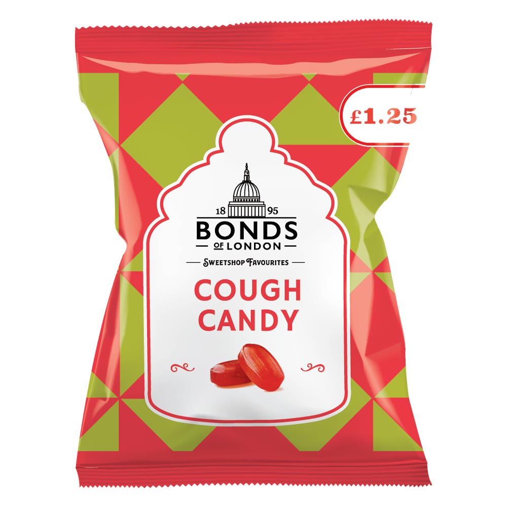 Bonds Cough Candy Bags 120g £1. 25 PMP - 12 x 120g Bags